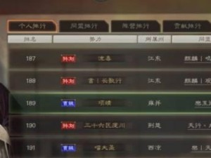 三国志战略版S4开荒必备阵容（打造最强开荒阵容，稳握胜利）