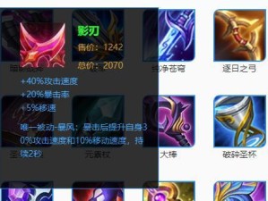 孙尚香快速逆风出装攻略（掌握关键装备，打破困境的秘诀）